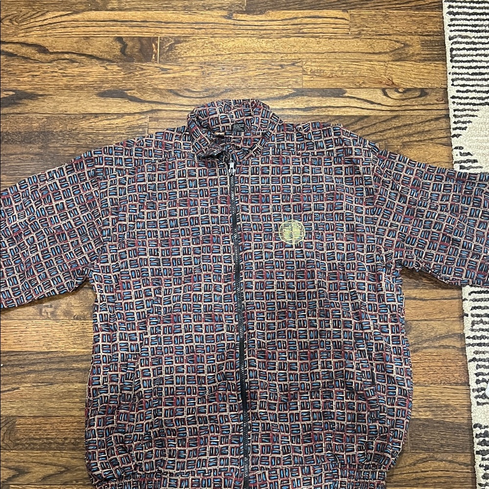 Hang Ten Multicolor Geometric Jacket